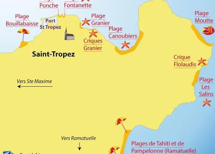 Apartment Tropez Superbe Renove 2023 Ac Centre 100m Saint-Tropez